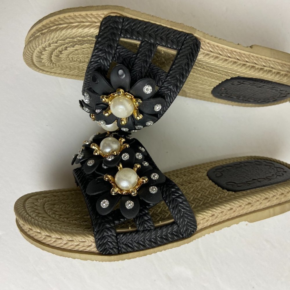By Baline Girl Sandals Flip Flop Sz 9-9.5 ( EU 26) - Picture 6 of 10